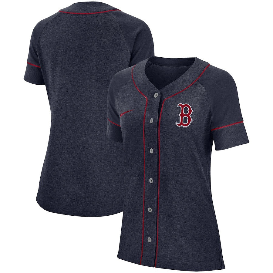 Boston Red Sox Nike Womens Classic Limited Baseball Jersey - Navy