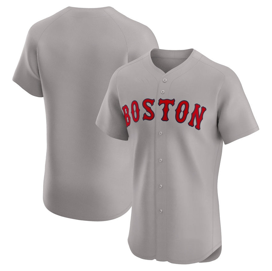 Boston Red Sox Road Baseball Elite Jersey - Gray