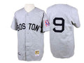 Ted Williams #9 Boston Red Sox 1939 Limited Throwback Jersey - Gray