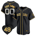 Tim Wakefield Boston Red Sox Patch Vapor Premier Limited Sti Custom Jersey
