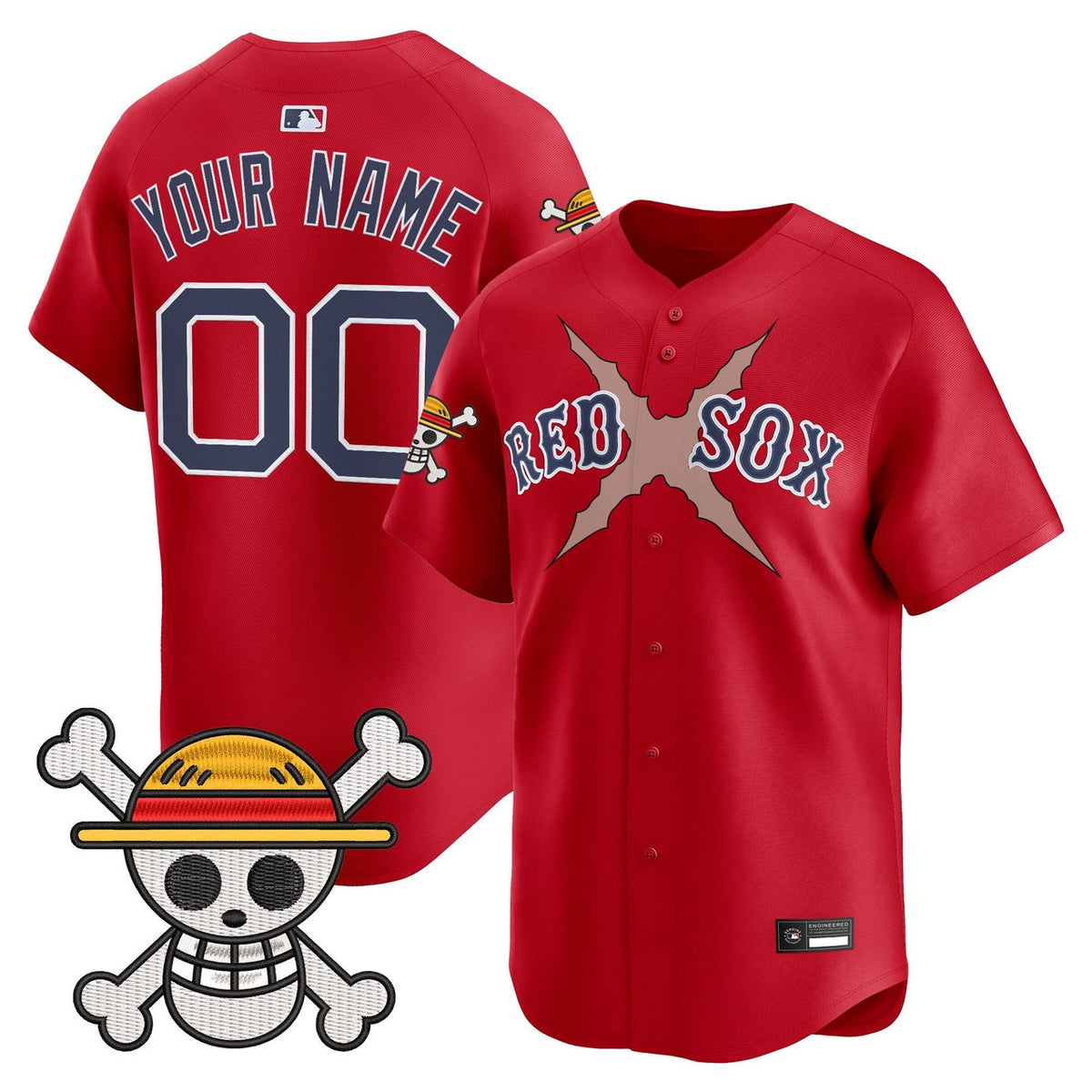 Boston Red Sox X One Piece Vapor Premier Limited Custom Jersey