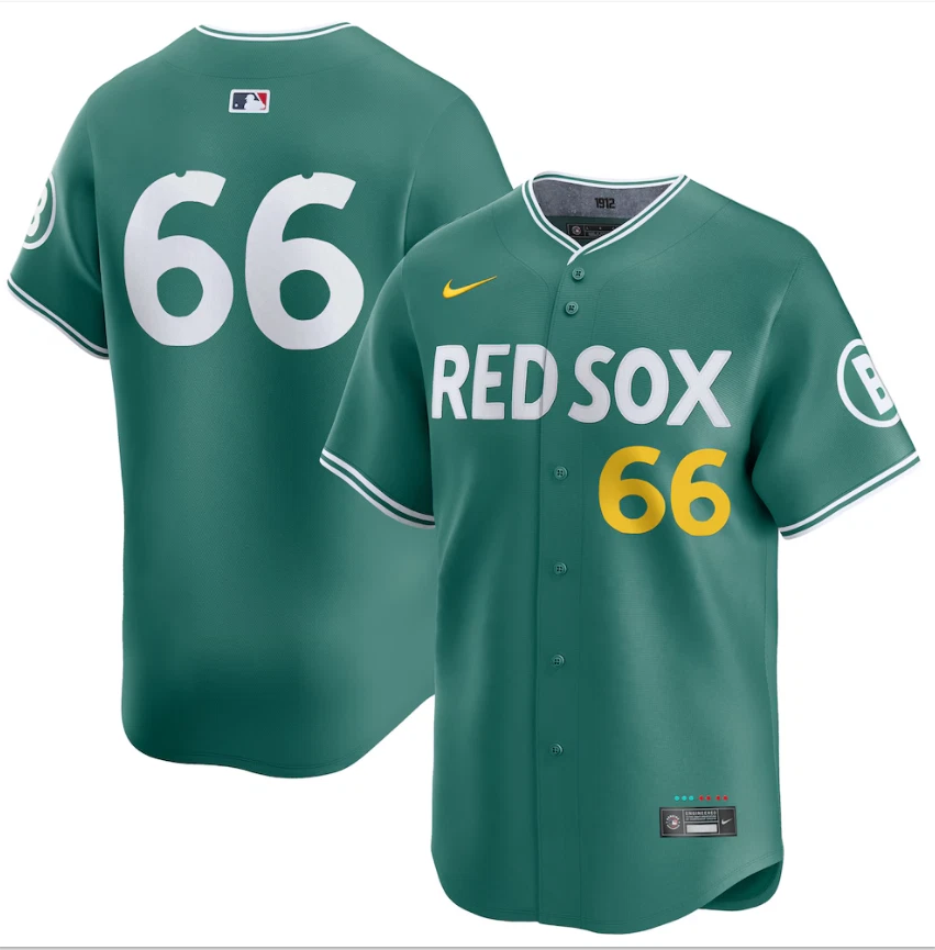 Brayan Bello #66 Boston Red Sox 2025 Green City Connect Limited Jersey - Red