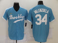 Fernando Valenzuela #34 Brooklyn Dodgers 2020 Limited Jersey - Blue