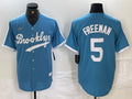 Freddie Freeman Brooklyn Dodgers Limited Throwback Jersey - Light Blue