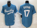Shohei Ohtani Brooklyn Dodgers Limited Throwback Jersey - Light Blue
