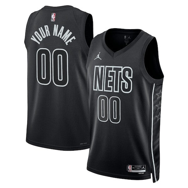 Brooklyn Nets Jordan Statement Swingman Jersey - Custom - Unisex