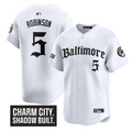 Brooks Robinson #5 Baltimore Orioles Gothic Harbor Edition Limited Jersey - White