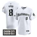 Cal Ripken #8 Baltimore Orioles Gothic Harbor Edition Limited Jersey - White
