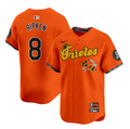 Cal Ripken #8 Baltimore Orioles Maryland Crab Vapor Orange Limited Jersey - Blue