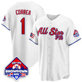 Carlos Correa #1 2025 Puerto Rican Baseball All-Star Limited Jersey - White
