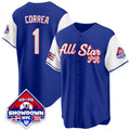 Carlos Correa #1 2025 Puerto Rican Baseball All-Star Sleev Limited Jersey - White