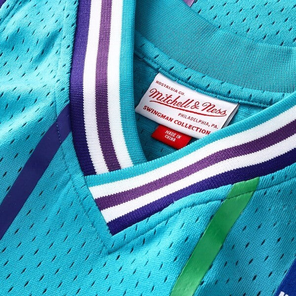 Charlotte Hornets NBA Mitchell & Ness Swingman Jersey - Alonzo Mourning