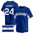 Cheslor Cuthbert #24 2026 Team Nicaragua World Limited Baseball Jersey