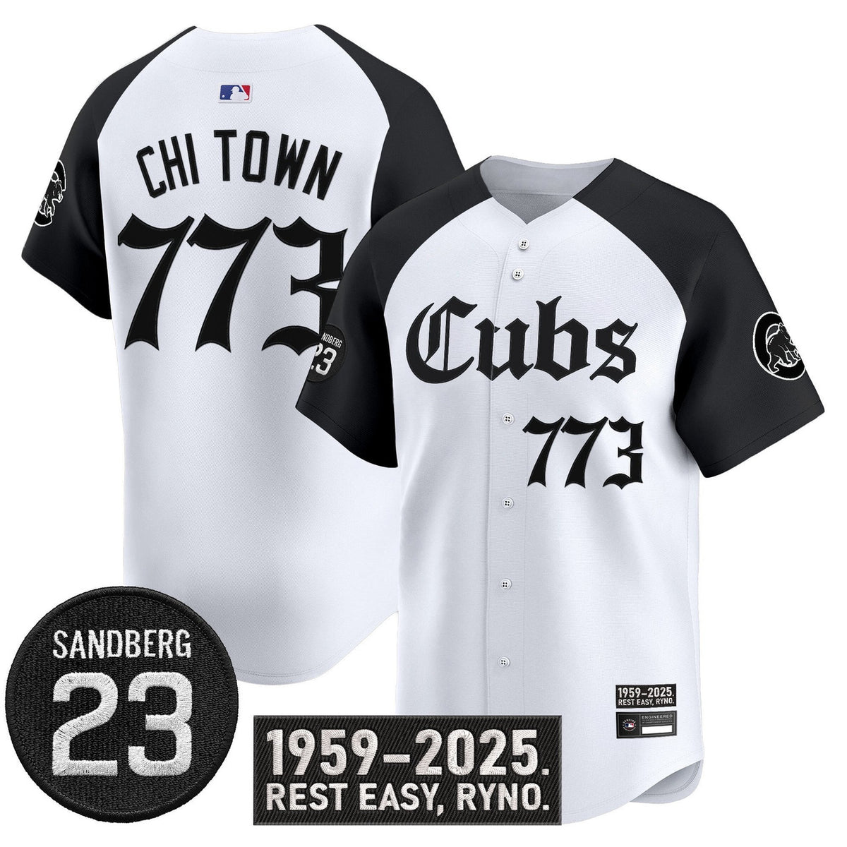 Chi Town #773 Chicago Cubs #773 Ryne Sandberg Tribute Alternate Limited Jersey