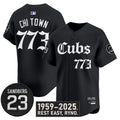 Chi Town #773 Chicago Cubs #773 Ryne Sandberg Tribute Limited Jersey - Black