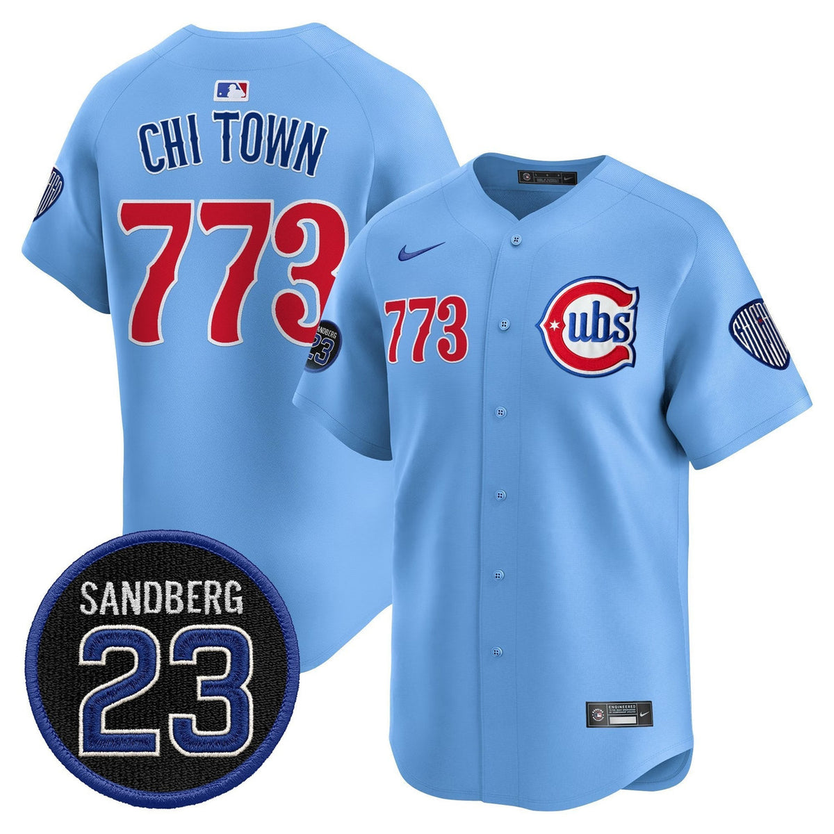 Chi Town #773 Chicago Cubs #773 Ryne Sandberg Tribute Limited Jersey