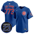 Chi Town #773 Chicago Cubs #773 Ryne Sandberg Tribute Limited Jersey - Royal
