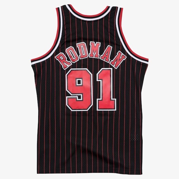 Chicago Bulls Mitchell & Ness Swingman Jersey Alternate Dennis Rodman 1995-96