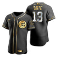 David Bote #13 Chicago Cubs Brandedition Black Gift Cubs Fans Limited Jersey - Golden