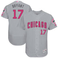 Kris Bryant #17 Chicago Cubs Flexbase Authentic Mothers Day Jersey - Grey
