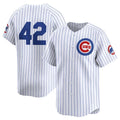 Jackie Robinson #42 Chicago Cubs 2024 Day Home Stitches Ba Limited Jersey - White