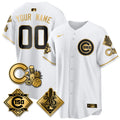 Chicago Cubs 2026 Spring Training Vapor Limited 150Th Anniversar Custom Jersey