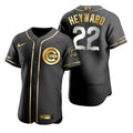 Jason Heyward #22 Chicago Cubs Brandedition Black Gift Cubs Fans Limited Jersey - Golden