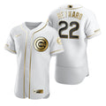 Jason Heyward #22 Chicago Cubs Brandedition White Gift Cubs Fans Limited Jersey - Golden