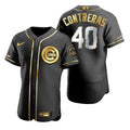 Willson Contreras #40 Chicago Cubs Brandedition Black Gift Cubs Fans Limited Jersey - Golden