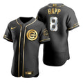 Ian Happ #8 Chicago Cubs Brandedition Black Gift Cubs Fans Limited Jersey - Golden