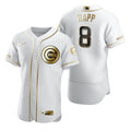 Ian Happ #8 Chicago Cubs Brandedition White Gift Cubs Fans Limited Jersey - Golden