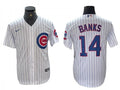 Ernie Banks #14 Chicago Cubs Limited Cool Base Jersey - White