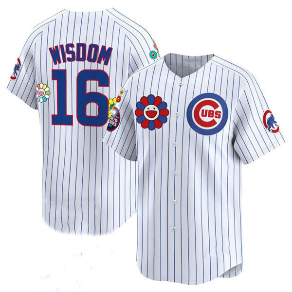 Patrick Wisdom #16 Chicago Cubs 2025 Tokyo Series Limited Basebal Jersey - White