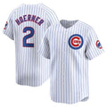 Nico Hoerner #2 Chicago Cubs Home Limited Basebal Player Jersey - White