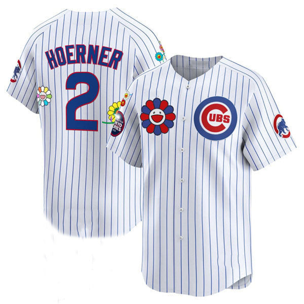Nico Hoerner #2 Chicago Cubs 2025 Tokyo Series Limited Baseball J Jersey - White