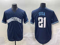 Sammy Sosa #21 Chicago Cubs City Connect Limited Baseball Jersey - Navy