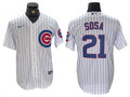 Sammy Sosa #21 Chicago Cubs Home Limited Cool Base Jersey - White