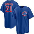 Chicago Cubs #21 Shta Imanaga Limited Cool Base Baseball Jersey - Blue