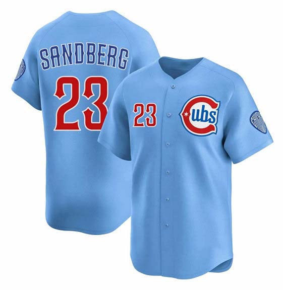 Ryne Sandberg #23 Chicago Cubs 2024/25 2Nd Alternate Limited Baseb Jersey - Blue