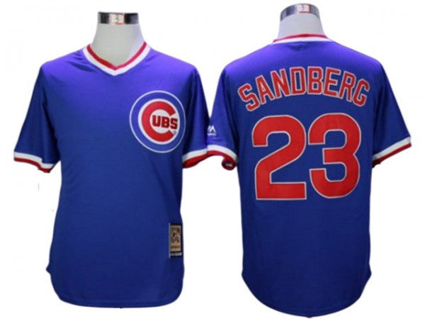Ryne Sandberg #23 Chicago Cubs Cooperstown Limited Throwback Jersey - Blue