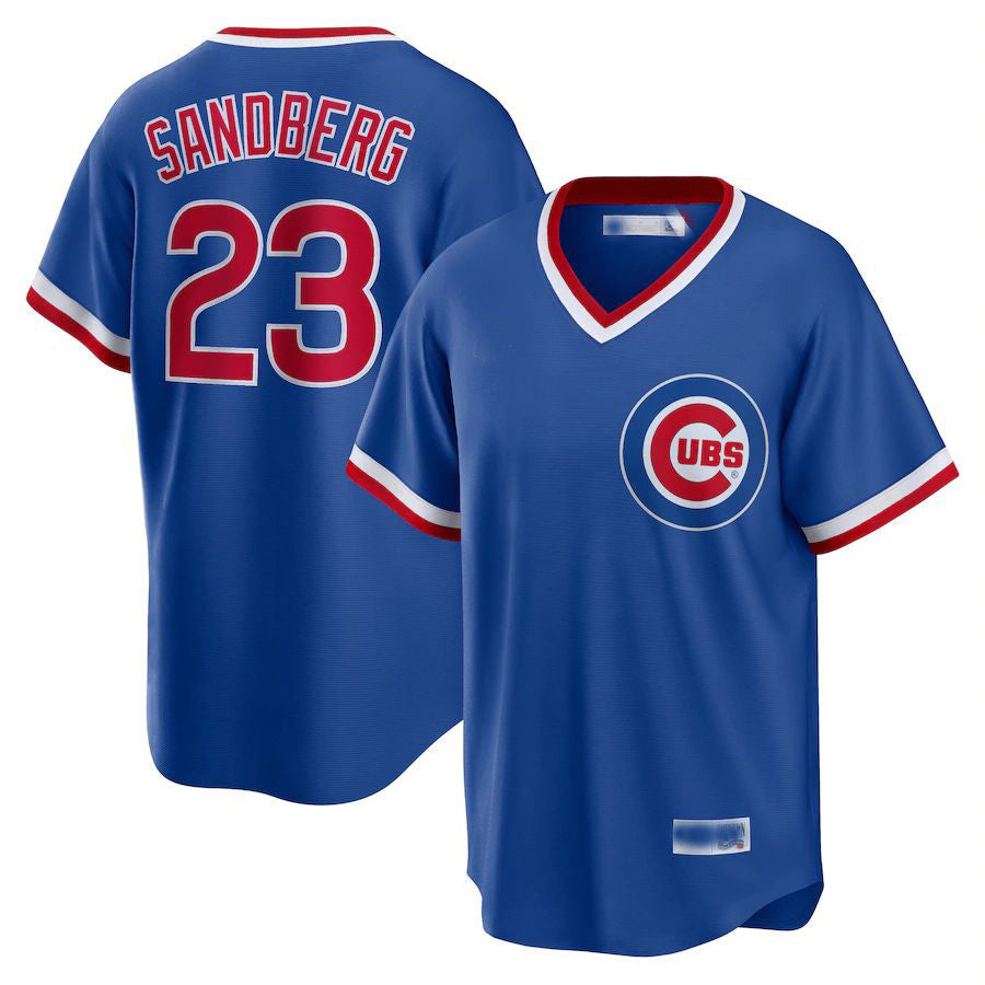 Ryne Sandberg #23 Chicago Cubs Road Cooperstown B Limited Player Jersey - Royal