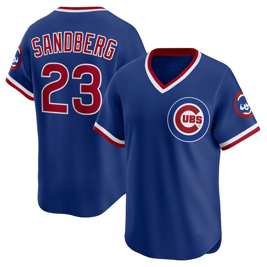 Ryne Sandberg #23 Chicago Cubs Throwback Cooperstown Limited Jersey