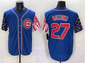 Seiya Suzuki #27 Chicago Cubs 2025 Independence Day Vapor Premier Limited Jersey - Royal