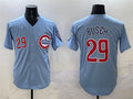 Michael Busch #29 Chicago Cubs 2024/25 2Nd Alternate Limited Baseb Jersey - Blue