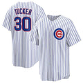 Kyle Tucker #30 Chicago Cubs 2024 Limited Cool Base Baseball Jersey - White