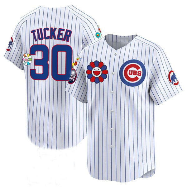 Kyle Tucker #30 Chicago Cubs 2025 Tokyo Series Limited Baseball J Jersey - White