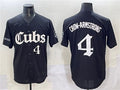 Pete Crow-Armstrong #4 Chicago Cubs 'Gothic North Side Edition' Vapor Prem Limited Jersey - Black