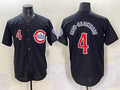 Pete Crow-Armstrong #4 Chicago Cubs Limited Baseball Jersey - Black