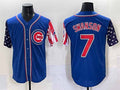 Dansby Swanson #7 Chicago Cubs 2025 Independence Day Vapor Premier Limited Jersey - Royal