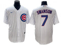 Dansby Swanson #7 Chicago Cubs Home Limited Cool Base Jersey - White